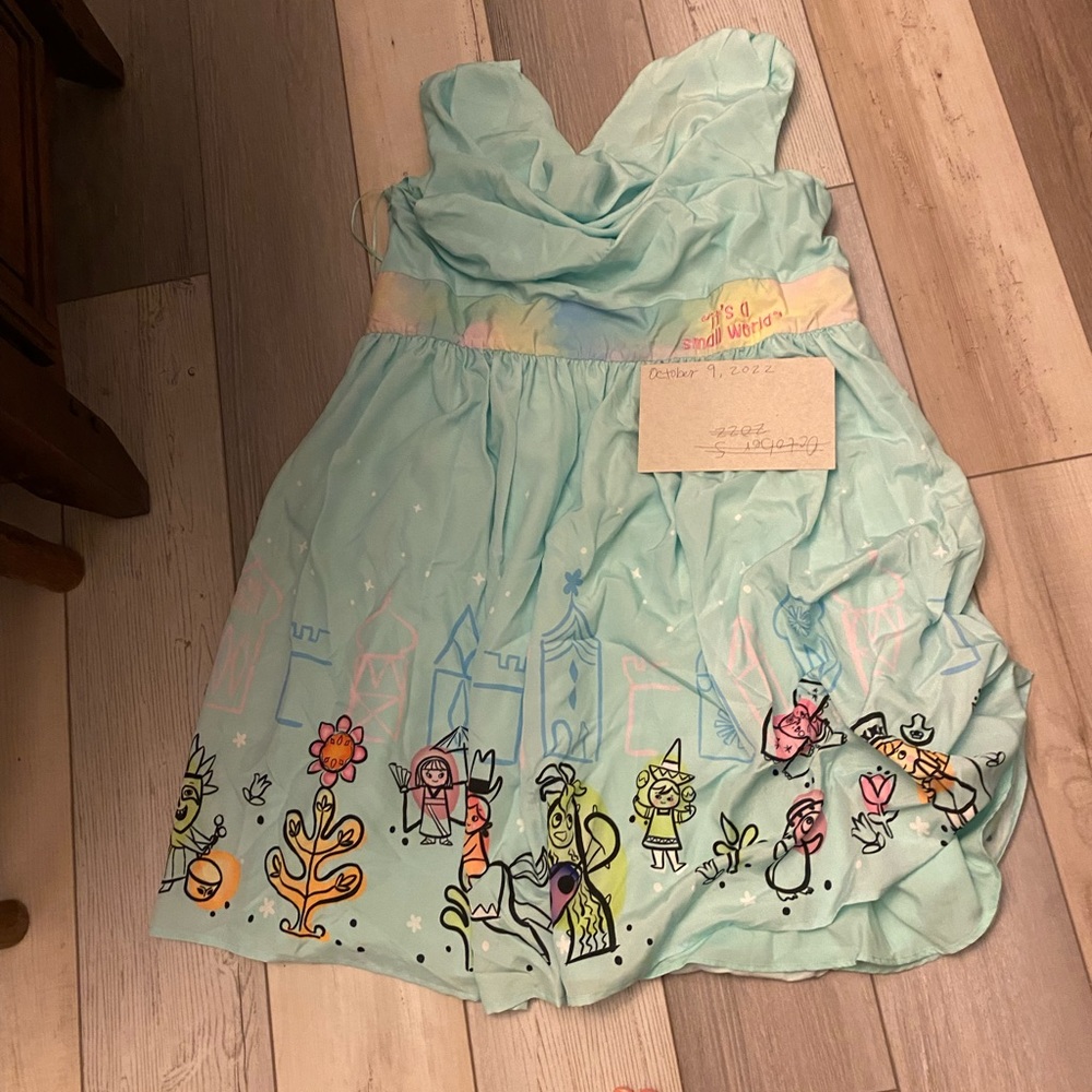Disney It’s a Small World dress, brand new